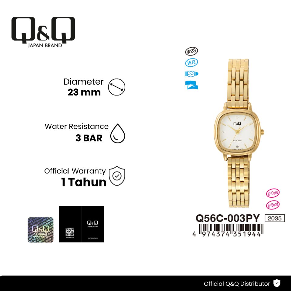 Q&Q Q56C003PY Jam Tangan Wanita