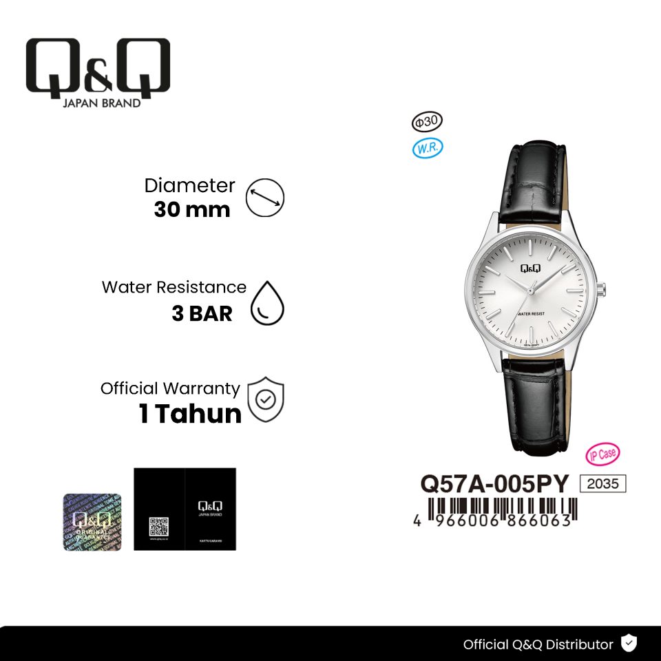 Q&Q Q57A-005PY Jam Tangan Wanita