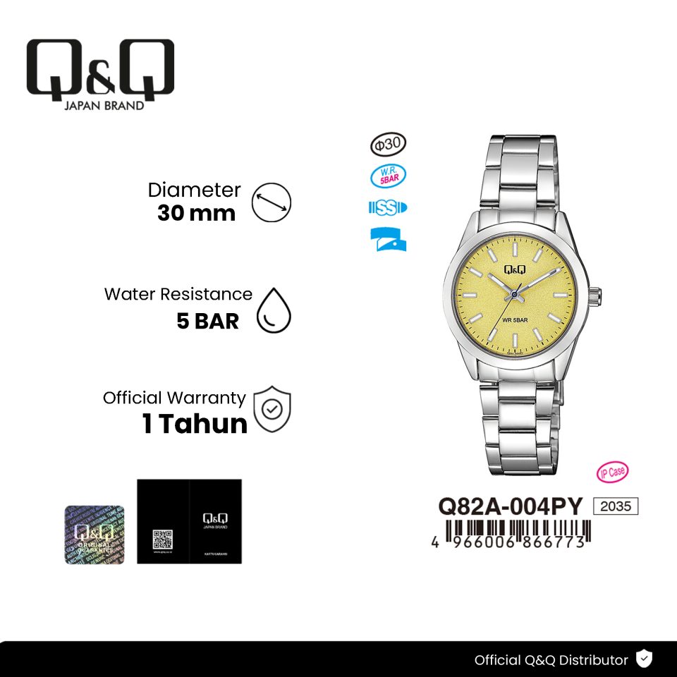 Q&Q Q82A004PY Jam Tangan Wanita