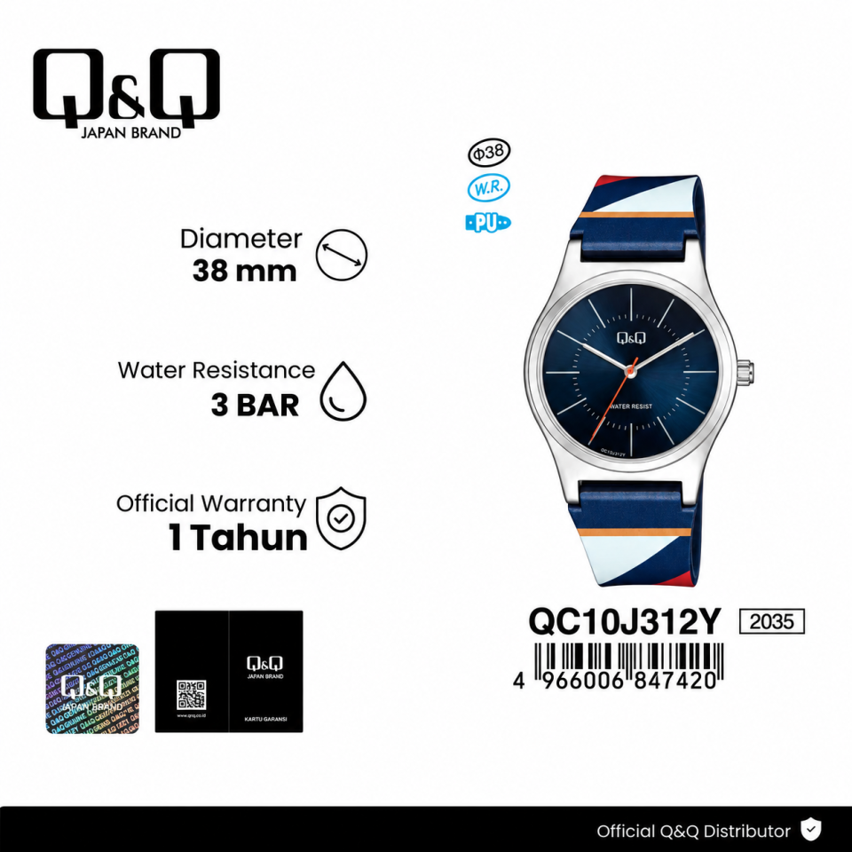 Q&Q QC10-312Y Jam Tangan Wanita