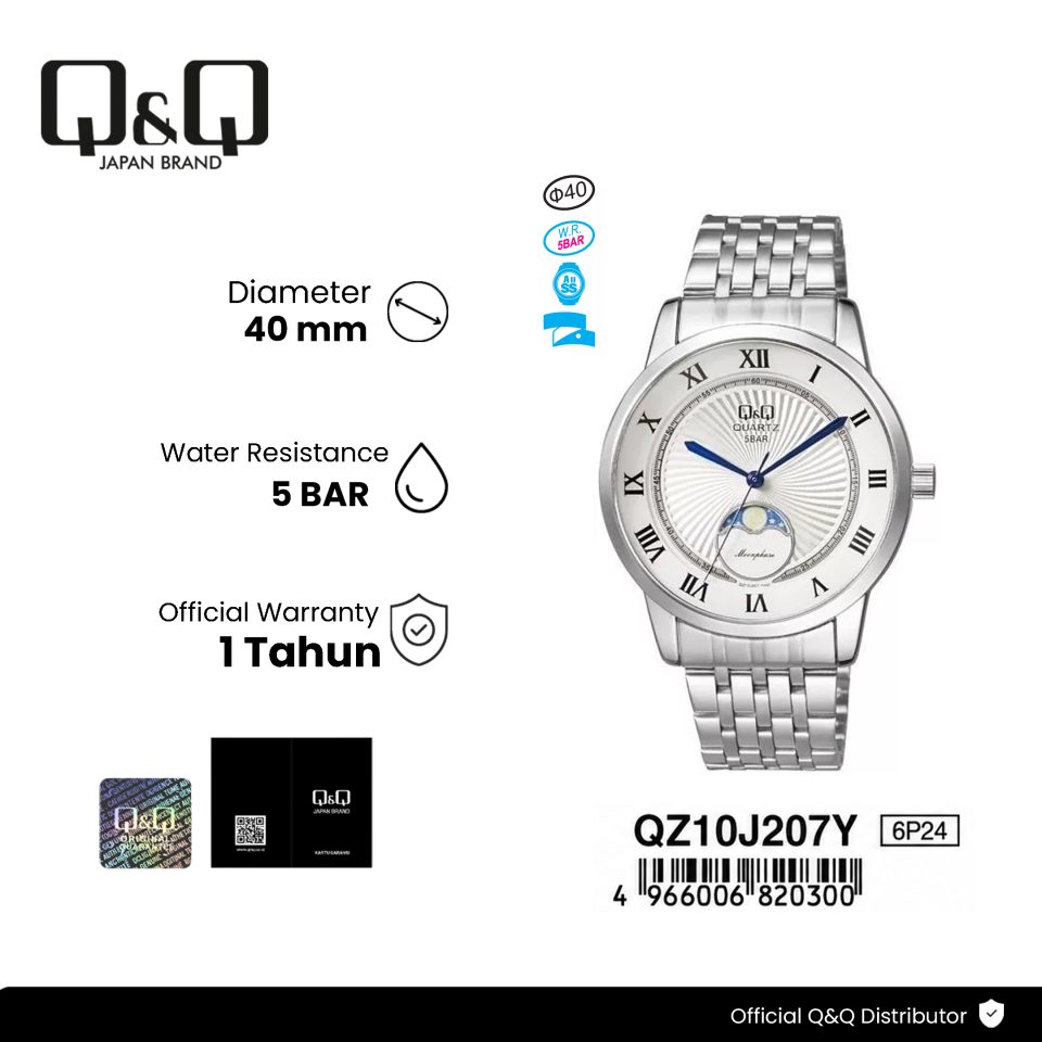 Q&Q QZ10J207Y Jam Tangan Pria