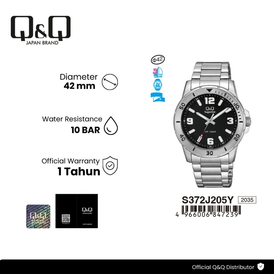 Q&Q S372-205Y Jam Tangan Pria