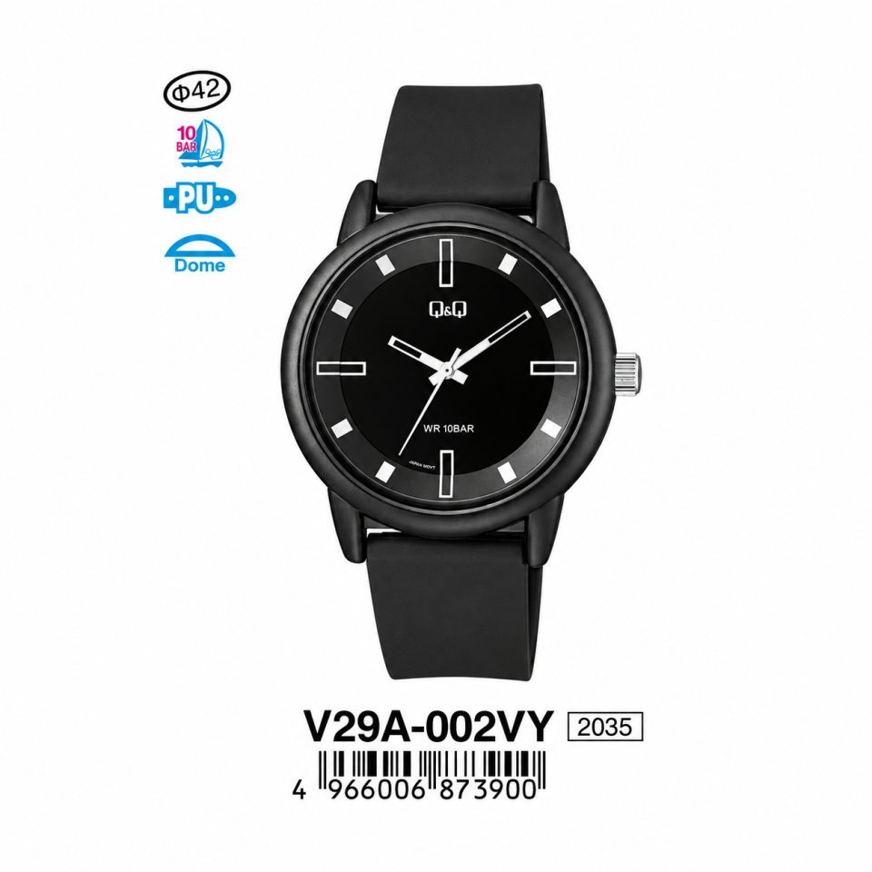 Q&Q V29A002VY Jam Tangan Pria Wanita