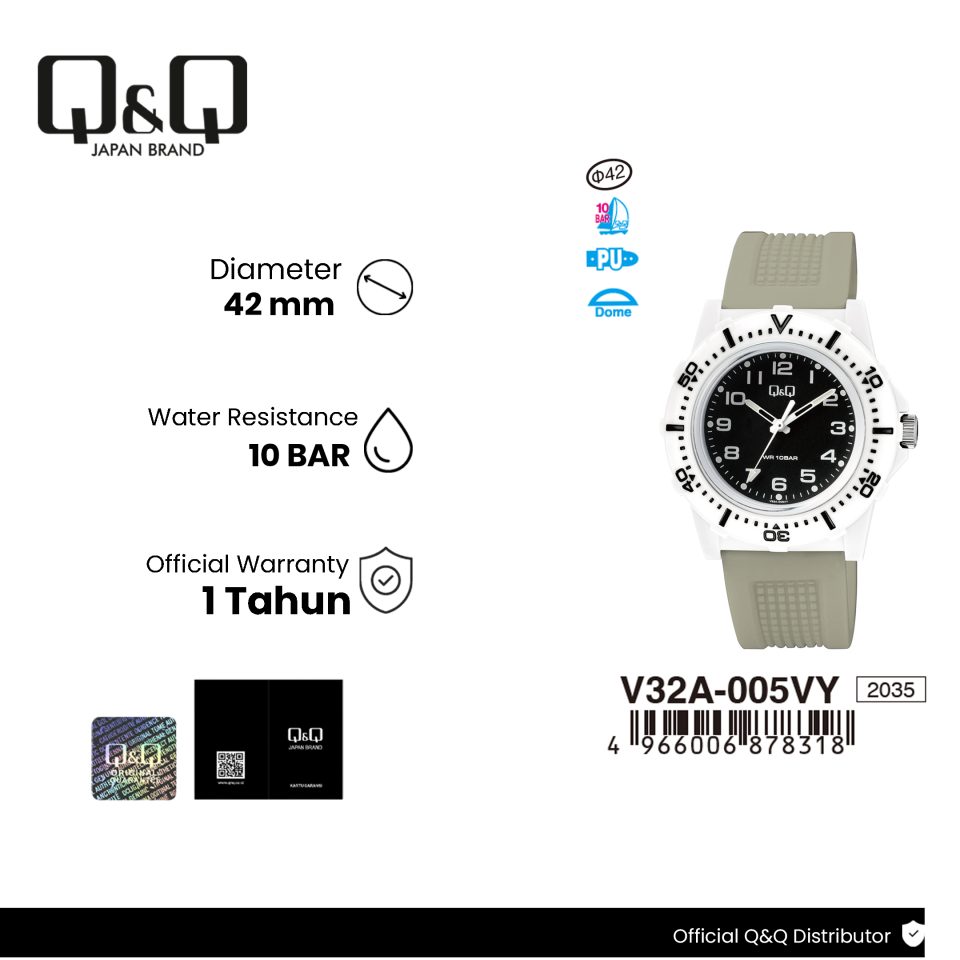 Q&Q V32A-005VY Jam Tangan Pria
