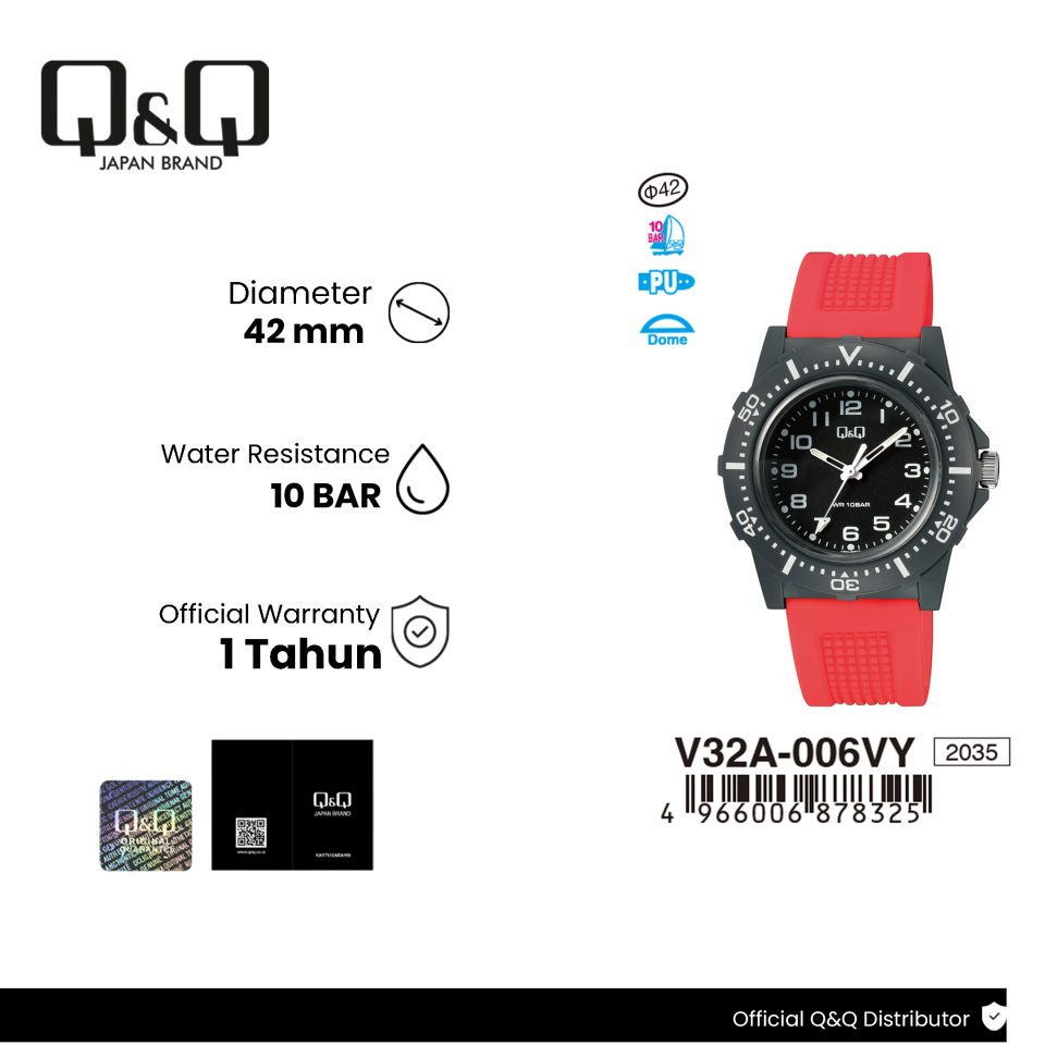 Q&Q V32A-006VY Jam Tangan Pria