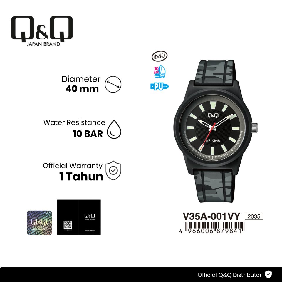 Q&Q V35A001VY Jam Tangan Pria
